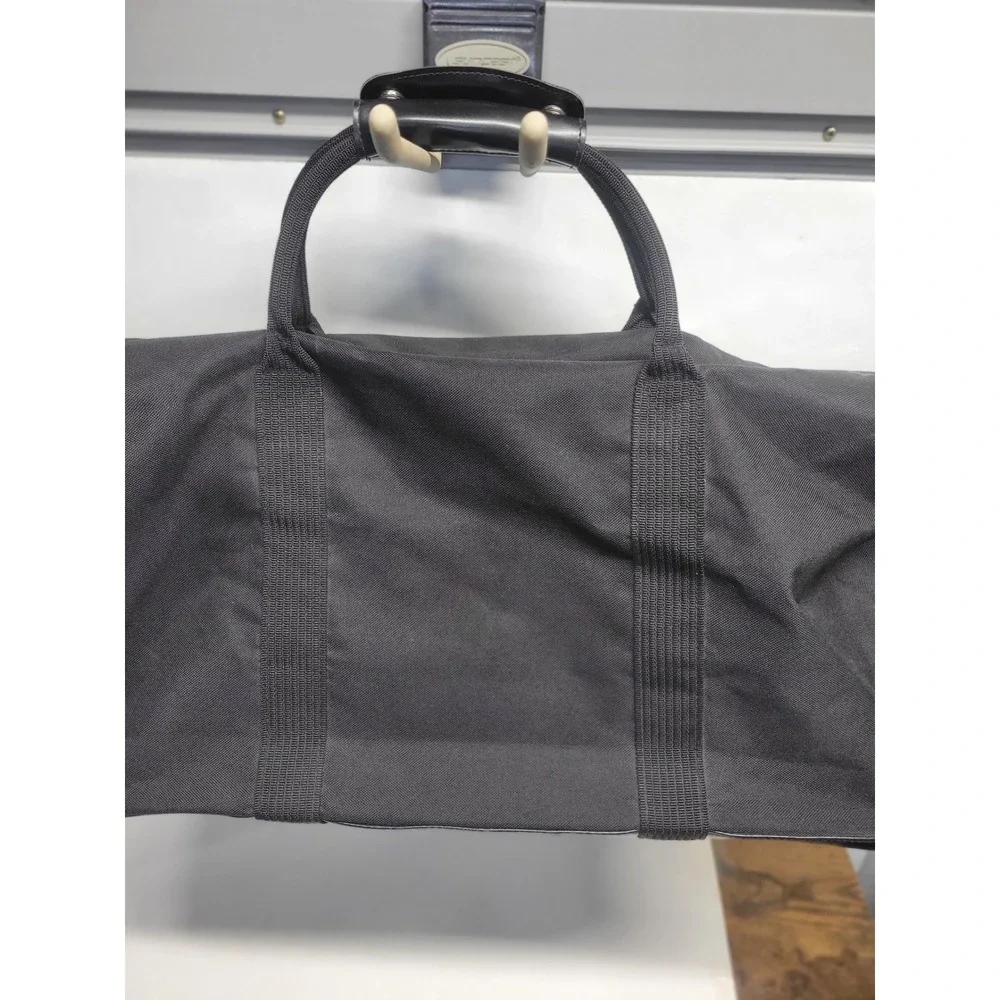 Ralph Lauren RL Black Canvas‎ Weekender Travel Duffel gym carry on Bag